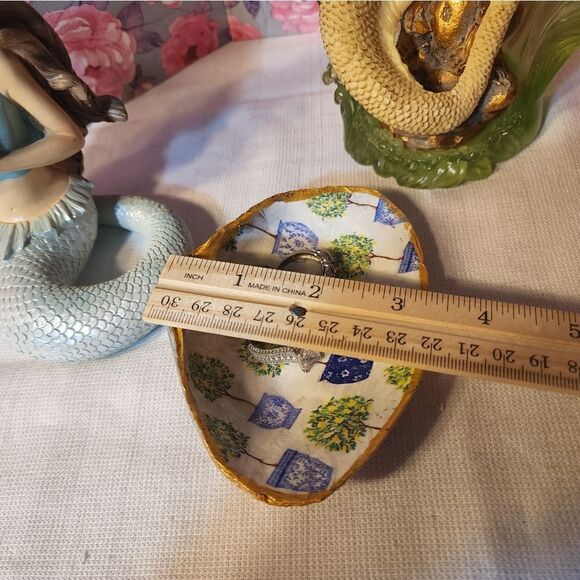 DECOUPAGE LEMON TREE CLAM SHELL - Picture 6 of 8